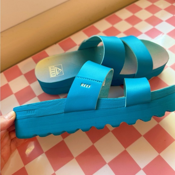 REEF x Sanctuary Sandals in Blue - New without Tags - Picture 4 of 8